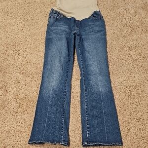 Motherhood Maternity Blue Flare Jeans